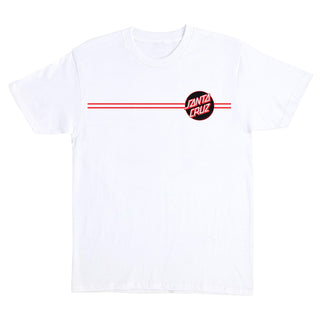 Santa Cruz Skateboards Shirt Other Dot White/UV Reveal