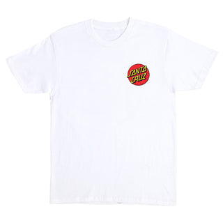 Santa Cruz Skateboards Shirt Meek Slasher White