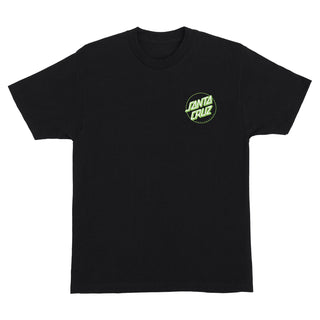 Santa Cruz Skateboards Shirt Screaming Hibiscus Black