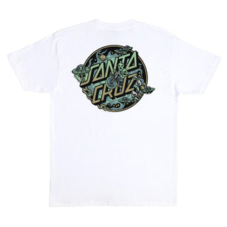 Santa Cruz Skateboards Shirt Winkowski Dope Plant 2 Dot White
