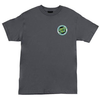 Santa Cruz Skateboards Shirt Carved MFG Charcoal