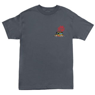 Santa Cruz Skateboards Shirt Salba Voodoo Frame Charcoal