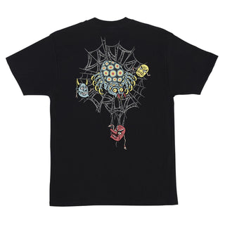 Santa Cruz Skateboards Shirt Dressen Spider Black