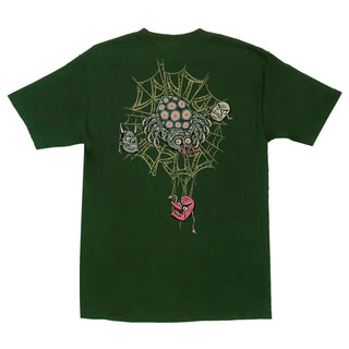 Santa Cruz Skateboards Shirt Dressen Spider Forest