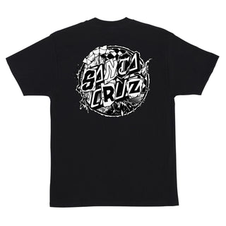 Santa Cruz Skateboards Shirt Pay Off Dot Black