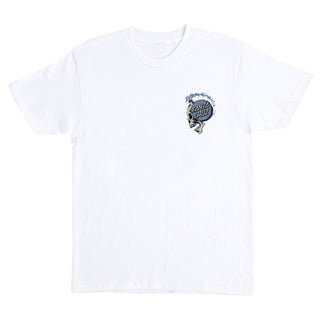 Santa Cruz Skateboards Shirt Short Fuse White