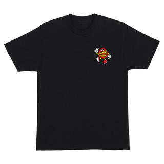 Santa Cruz Skateboards Shirt Dot Guy Black