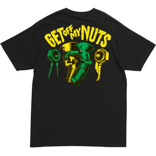 Shake Junt Shirt Get Off My Nuts Black