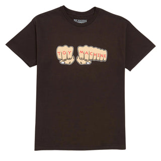 Toy Machine Skateboards Shirt Fists Brown