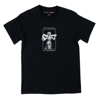 Welcome Skateboards x Britney Princess T-Shirt Black