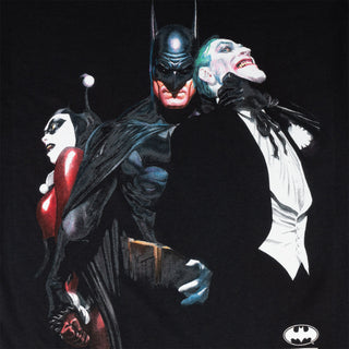 Welcome x Batman Skateboard T-Shirt Harley & Joker Black