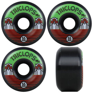 Slappy Skateboard Trucks Inverted Hollow Silver 8.75" Package Triclops Wheels/Bearings/Hardware