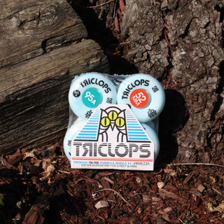 Triclops Wheels Blue Marbles 52mm 95A