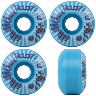 Triclops Skateboard Wheels 50mm Burst 95A Blue