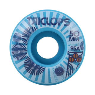 Triclops Skateboard Wheels 50mm Burst 95A Blue