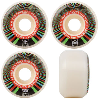 Triclops Skateboard Wheels 54mm Hypnotic 99A White