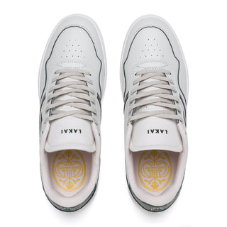 Lakai Skateboard Shoes Terrace Cream/Pine Leather