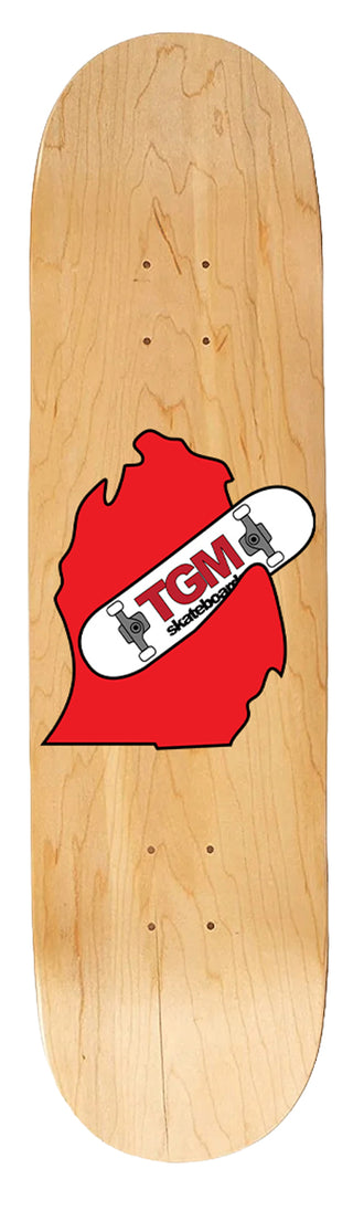 TGM Skateboards Mitten Logo Canadian Maple Skateboard Complete - Choose Size/Color