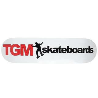 TGM Skateboards Logo Skateboard Complete with Independent Spitfire Upgrade