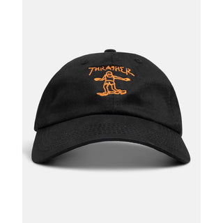 Thrasher Magazine Hat Gonz Old Timer Black/Orange
