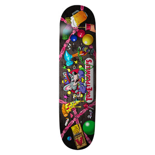 Thank You Skateboard Deck Pudwill Entertainment Black 8.0" x 31.375"