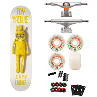Toy Machine Skateboard Leabres 8.13" with Independent Trucks, Triclops Wheels