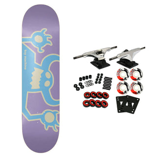 Toy Machine Skateboard Complete OG Monster Purple/Light Blue 8.25"