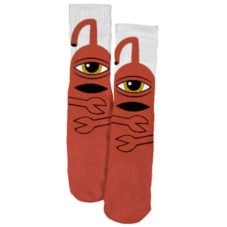 Toy Machine Skateboards Socks Sect Hug Rust Adult Crew