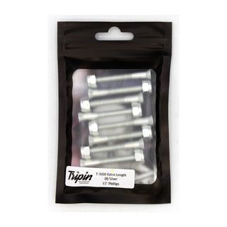 Tripin Skateboard Hardware 1.5" Phillips T-1000s Silver