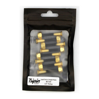 Tripin Skateboard Hardware 1.25" Phillips Gold Rush