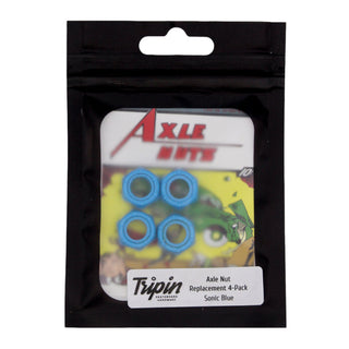 Tripin Skateboard Hardware Sonic Blue Axle Nuts