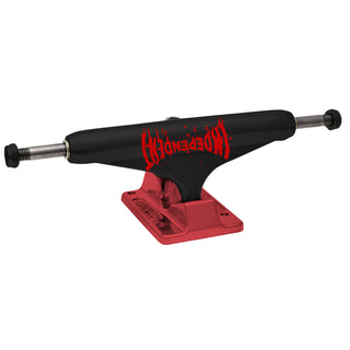 Independent Skateboard Trucks Stage 11 Standard Splatter Span Black/Red 159 (8.75")