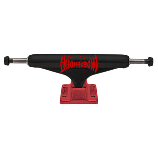 Independent Skateboard Trucks Stage 11 Standard Splatter Span Black/Red 144 (8.25")