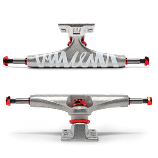 Royal Skateboard Trucks Alvarez Chunk Silver/Red 144 (8.25") - Set of 2