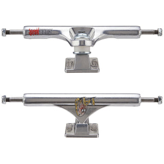 Slappy Skateboard Trucks 8.5" ST1 Inverted Curb Killer Silver