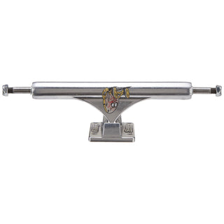 Slappy Skateboard Trucks 8.5" ST1 Inverted Curb Killer Silver