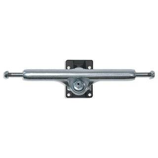 Slappy x Heroin Skateboard Trucks ST1 Hollow Wide Boys 10.5" Silver/Black Pair