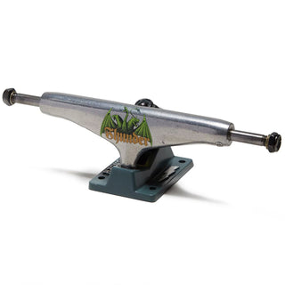 Thunder Skateboard Trucks Medieval Script Team Edition 149 (8.5") Polished / Teal (Pair)