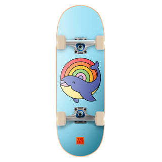 Tricks Skateboard Complete Whale Mini Foam Top Blue 7.87" x 24.21"