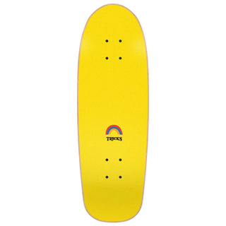 Tricks Skateboard Complete Spring Mini Foam Top Teal 8.25" x 25.75"