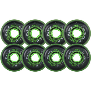 Rink Rat Roller Hockey Wheels - True Identity XXX 76/80 HiLo 76A Green (8-Pack)
