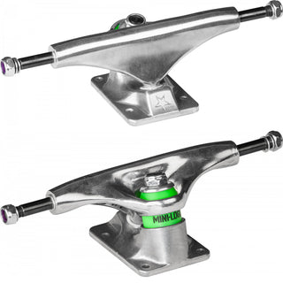 Mini Logo Trucks and Wheels Sub Assembly Silver 7.63" / 53mm 90A