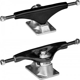 Mini Logo Trucks Black/Silver 8.38" Axle (Pair)