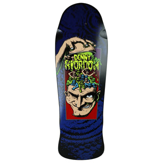 Toxic Skateboard Deck Denny Riordon Tan Face 10.25" x 30.75" Old School