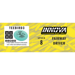 Innova Disc Golf DX Teebird3 Fairway Driver 8/4/0/2 - Choose Exact Disc