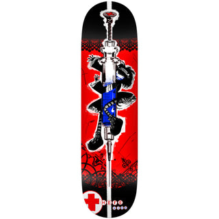 There Skateboard Deck Kien Filthy Guts Red 8.38" x 32.25"