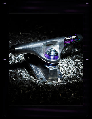 Thunder Skateboard Trucks Inverted Kingpin Polished Silver 148 (8.25") Pair