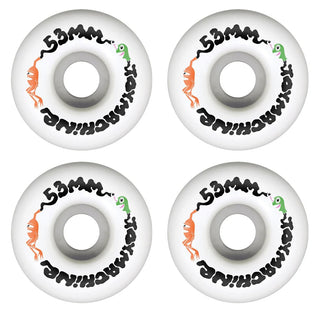 Toy Machine Wheels 53mm 99A Trail White