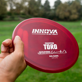 Innova Disc Golf Champion Toro Midrange Disc 4/2/1/3 Red/Black 170 grams