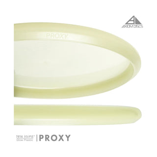 Axiom Disc Golf Total Eclipse Glow 2.0 Proxy Putter 3/3/-1/0.5 Purple Glow 2.0 Plate/White Glow 2.0 Rim 173 grams